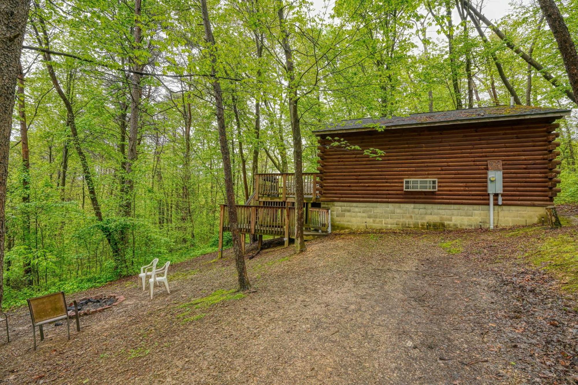Blue Rose Cabins - Pine Ridge Cabin 로건 외부 사진
